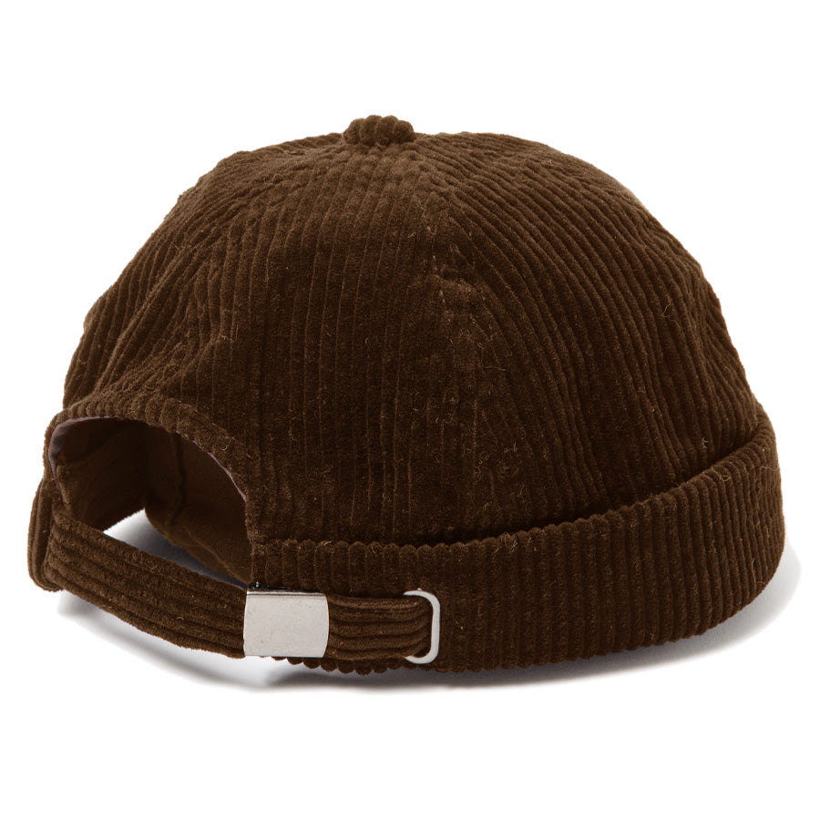 430 FOURTHIRTY CORD FISHERMAN CAP コーデュロイ キャップ ブラウン 背面 サイズ調整アジャスター FTY-26-170