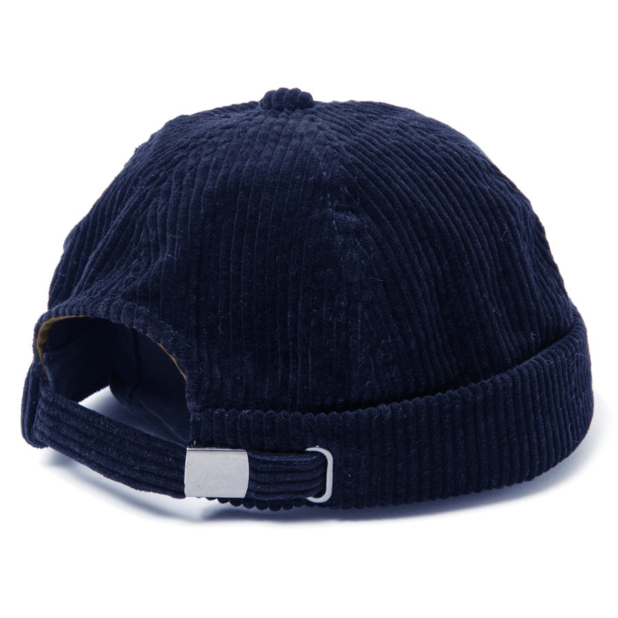 430 FOURTHIRTY CORD FISHERMAN CAP コーデュロイ キャップ ネイビー 背面 サイズ調整アジャスター FTY-26-170