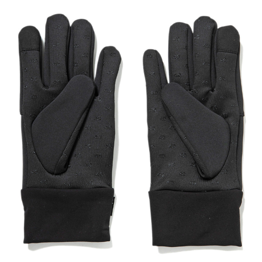 430 FOURTHIRTY SF SMPL GLOVE グローブ ブラック 平置き背面 FTY-26-180