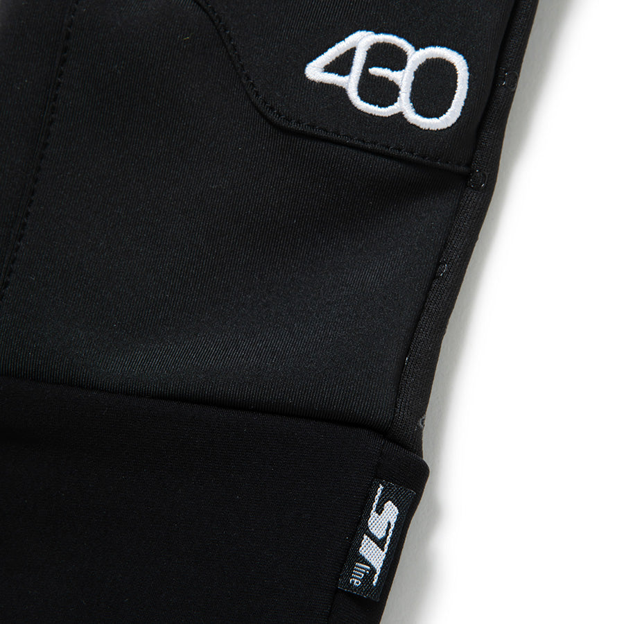 430 FOURTHIRTY SF SMPL GLOVE グローブ ブラック ロゴ刺繍 ピスネーム詳細 FTY-26-180