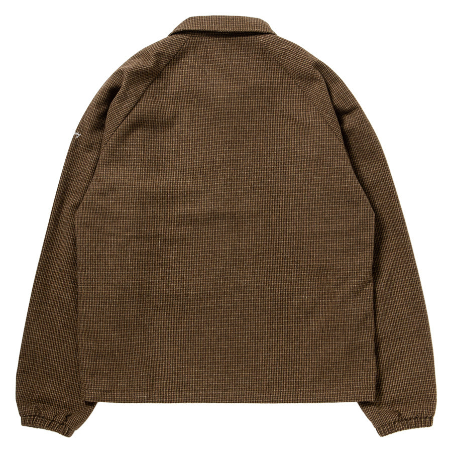 430 FOURTHIRTY WC COACH JACKET コーチジャケット ブラウン 背面 FTY-26-142