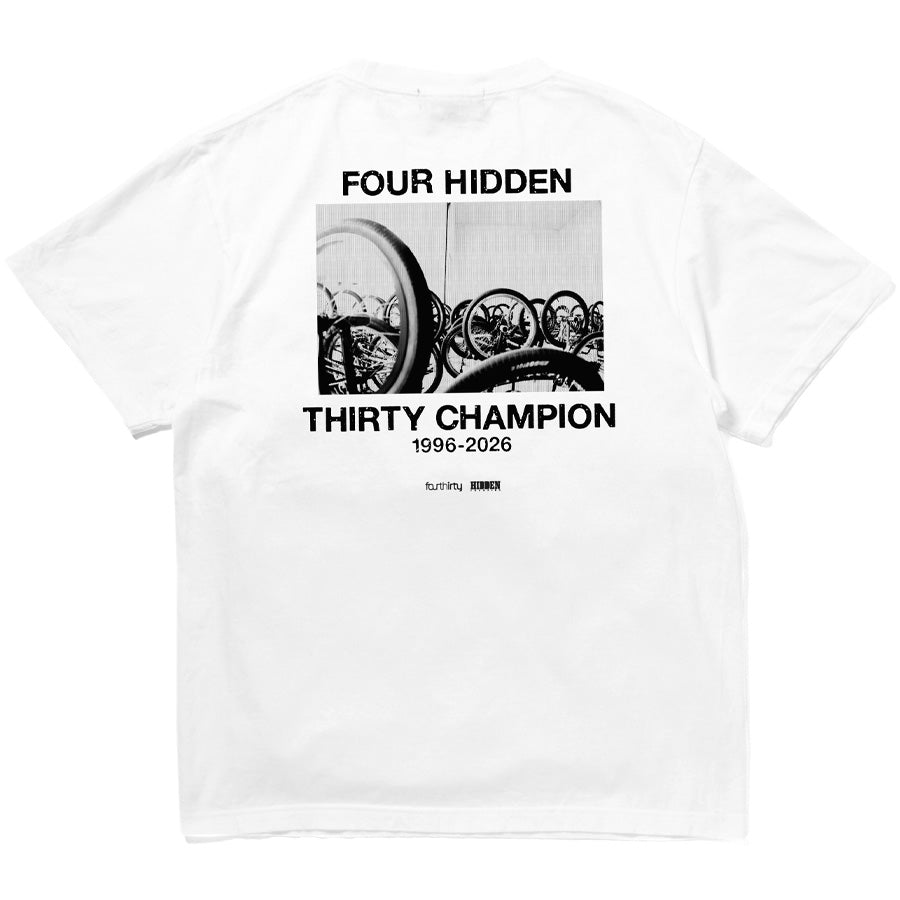 430 HCF FHTC S/S TEE ホワイト 背面デザイン