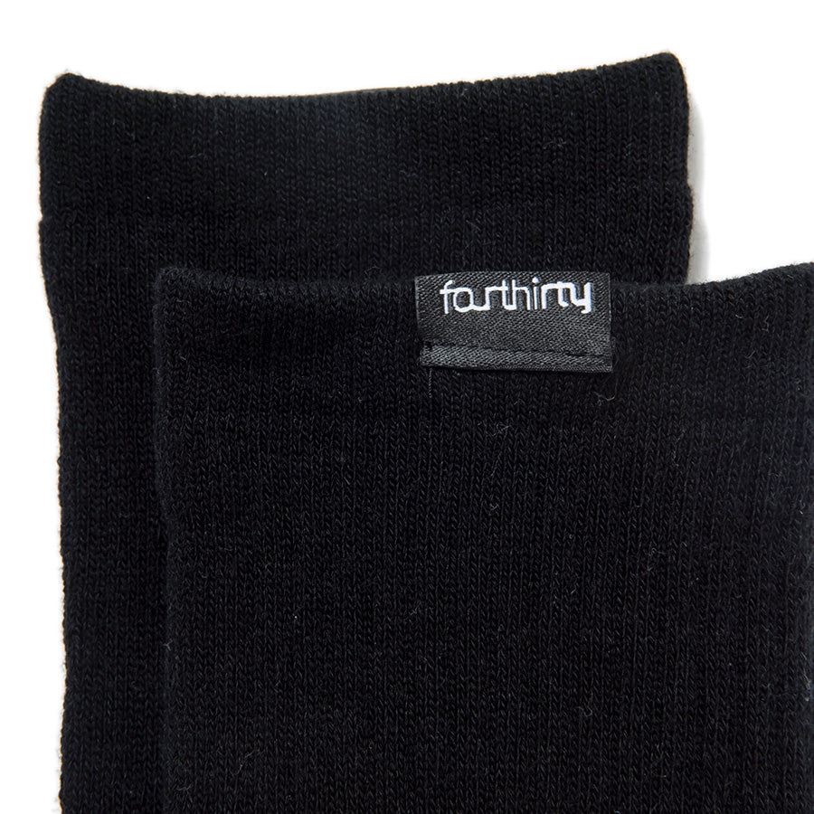 430 LOOSE LONG SOX ソックス ブラック ピスネーム詳細 FTY26-051