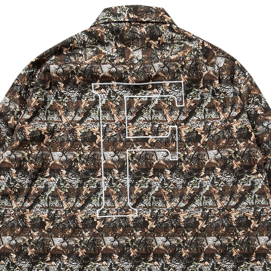 430 L/S RTC UTILITY SHIRT シャツ リーフカモ バックFロゴ刺繍 FTY-26-145