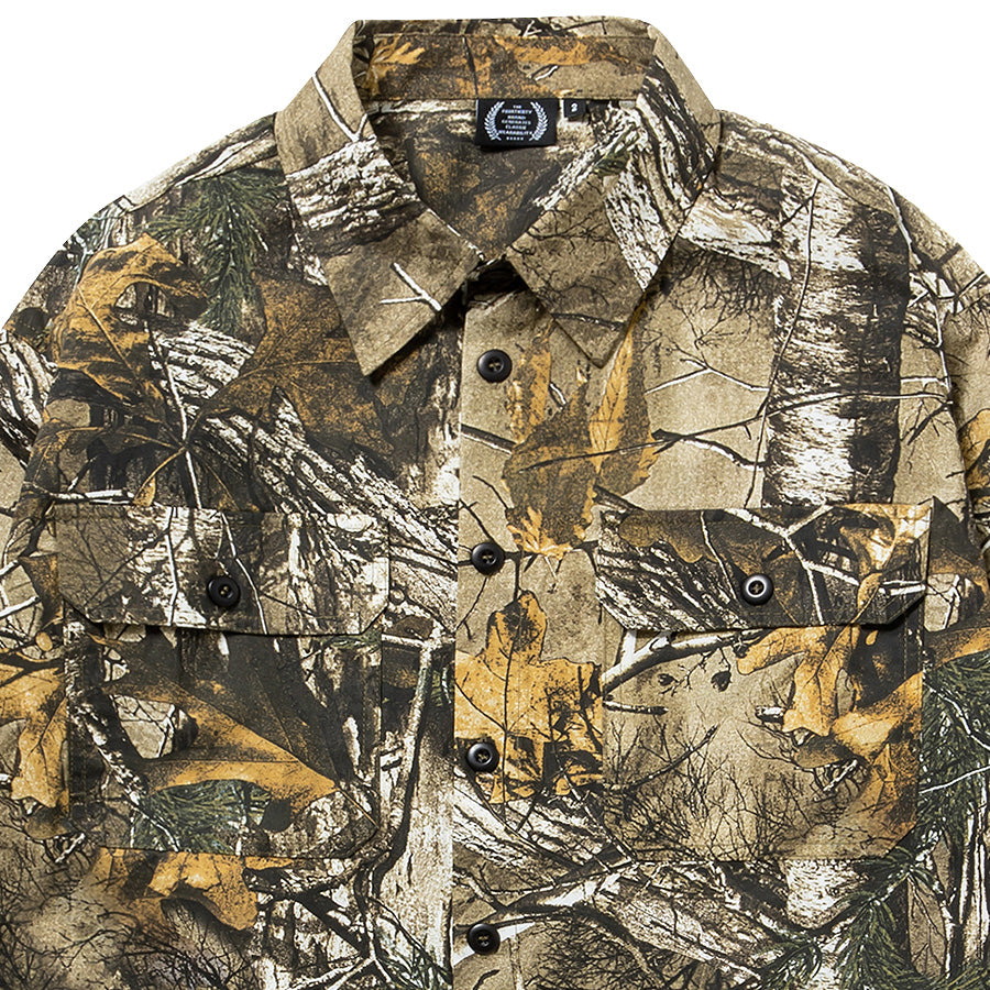 430 L/S RTC UTILITY SHIRT シャツ ツリーカモ フロントポケット ボタン詳細 FTY-26-145