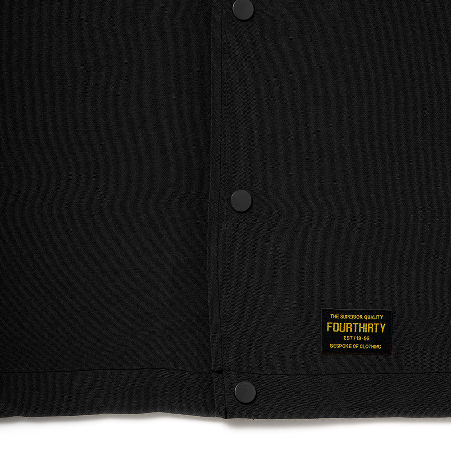430 S/S POLY OC WIDE SHIRT ブランドタグ ディテール
