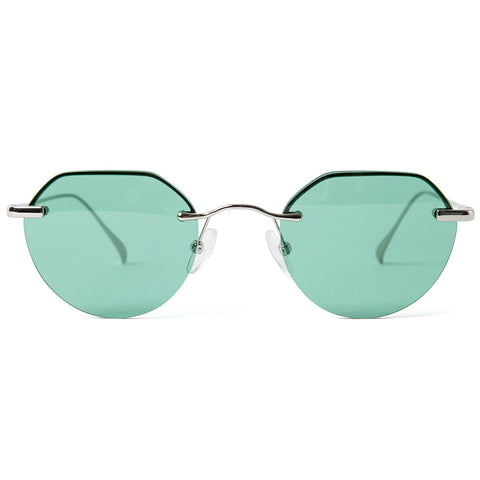 シルバー/グリーンレンズ