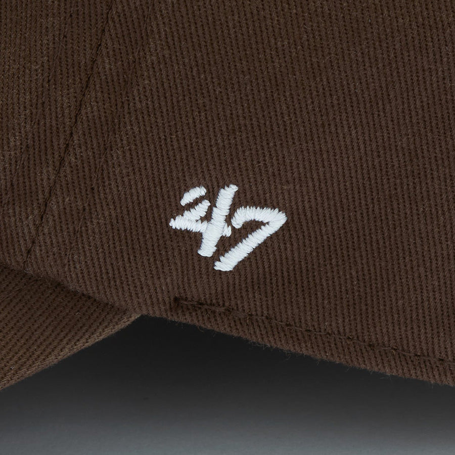 '47 ブランドロゴ 刺繍 サイド ブラウン