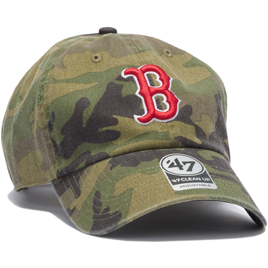 '47 クリーンナップ ボストン・レッドソックス MLB CAMO 右斜めデザイン
