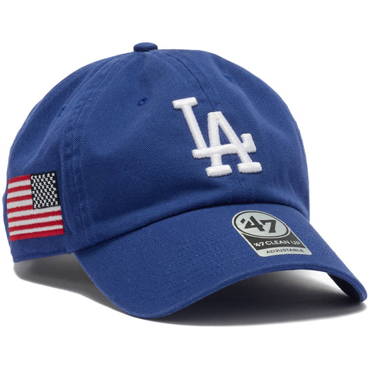 ’47 フォーティーセブン クリーンナップ ロサンゼルス・ドジャース HERITAGE USフラッグ ロイヤル キャップ