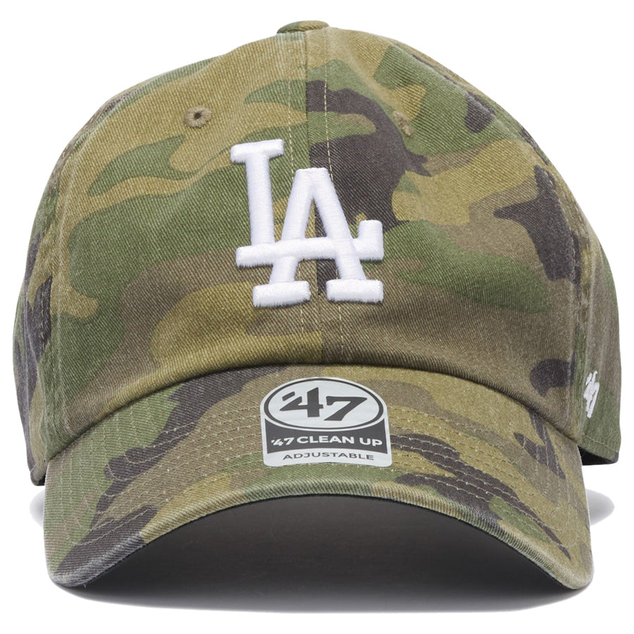 '47 クリーンナップ ロサンゼルス・ドジャース MLB CAMO 正面デザイン