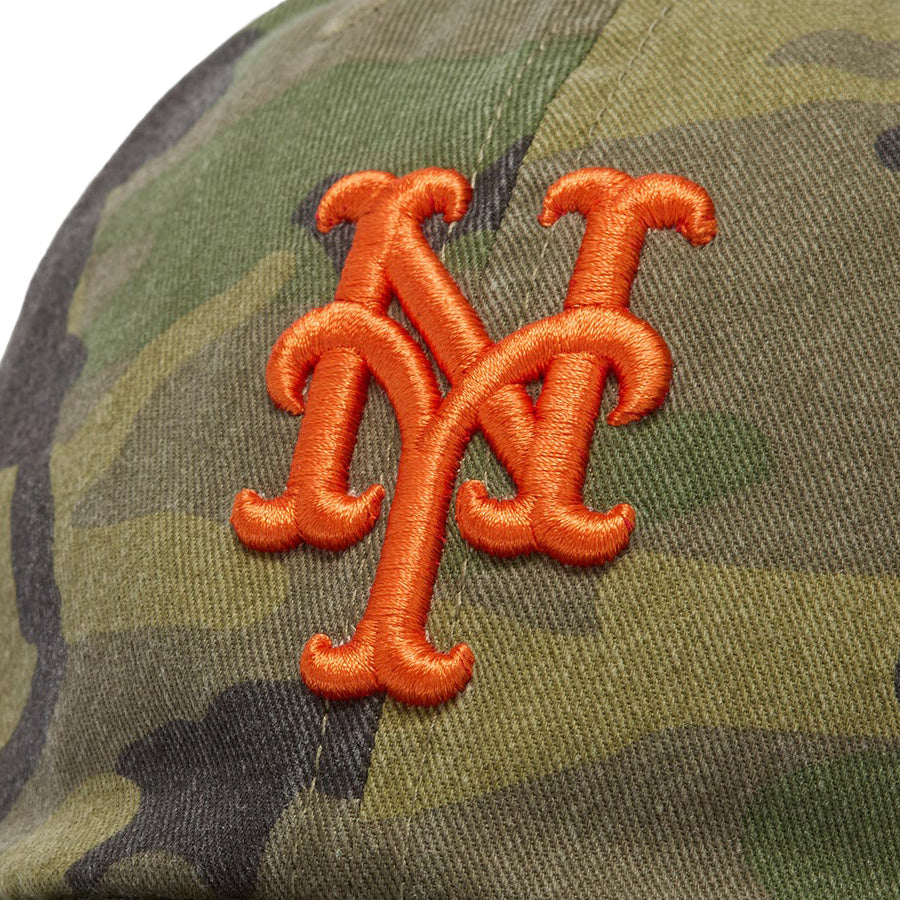 '47 クリーンナップ ニューヨーク・メッツ ロゴ刺繍ディテール