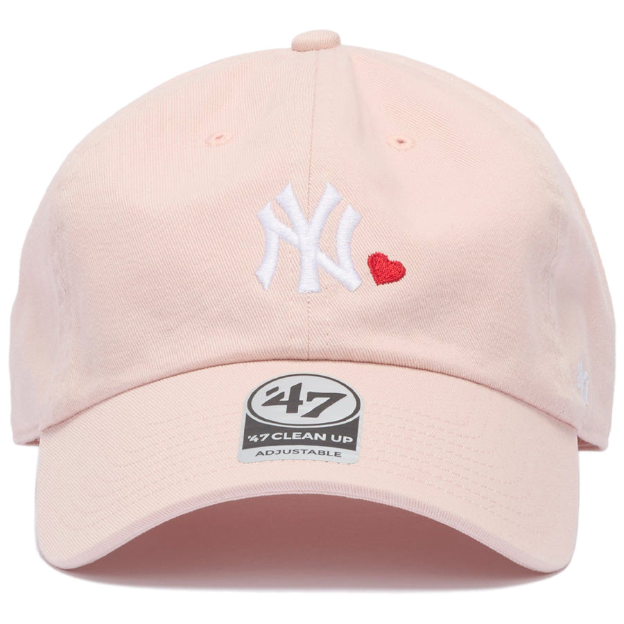47 CLEAN UP ニューヨーク・ヤンキース キャップ WITH HEART ネイビー