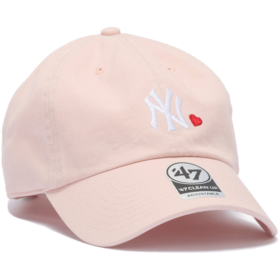 '47 ヤンキース キャップ ピンク 右斜め