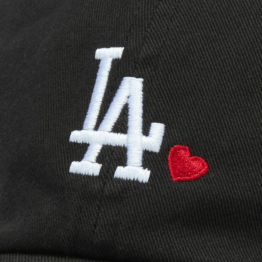 '47 ドジャース ロゴ刺繍 WITH HEART ブラック