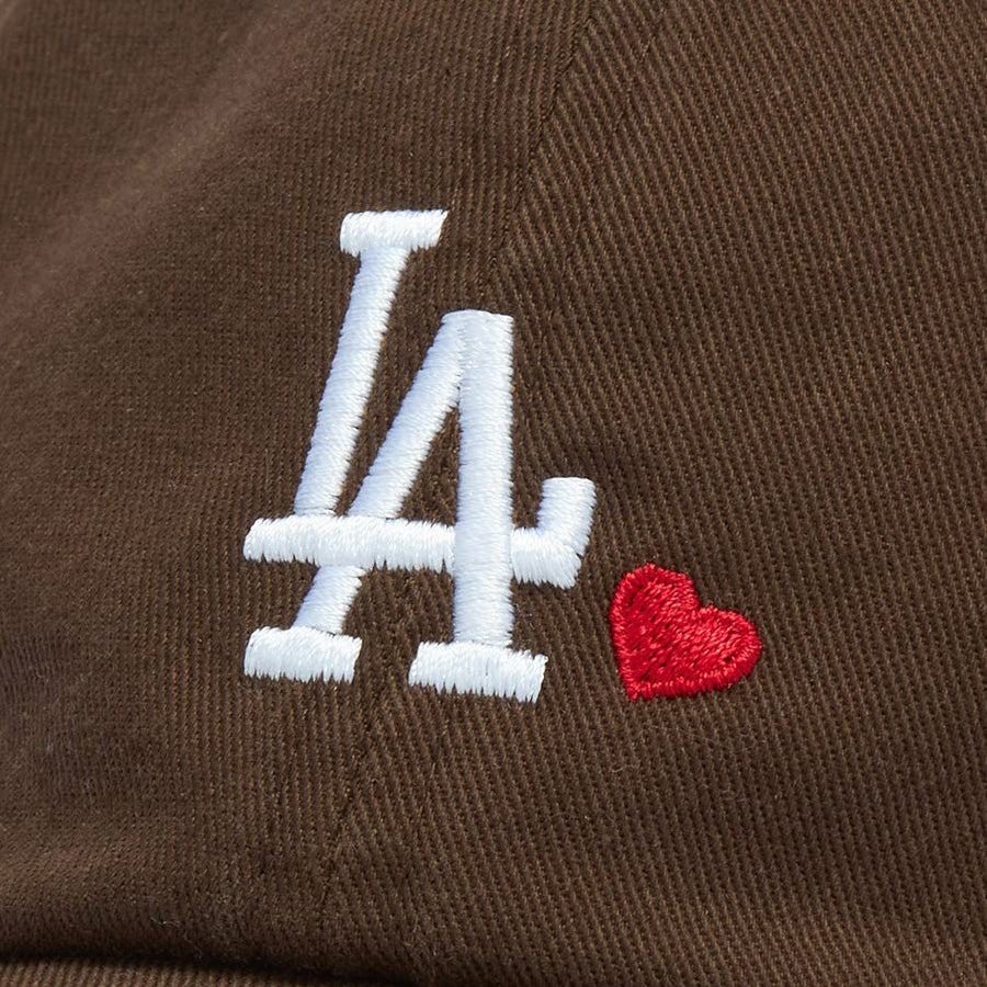 '47 ドジャース ロゴ刺繍 WITH HEART ブラウン