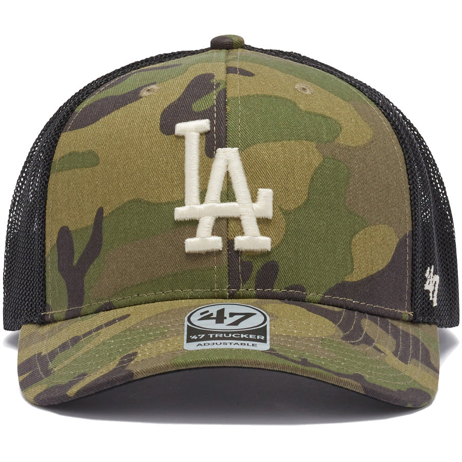 '47 トラッカー ロサンゼルス・ドジャース MLB CAMO 正面デザイン