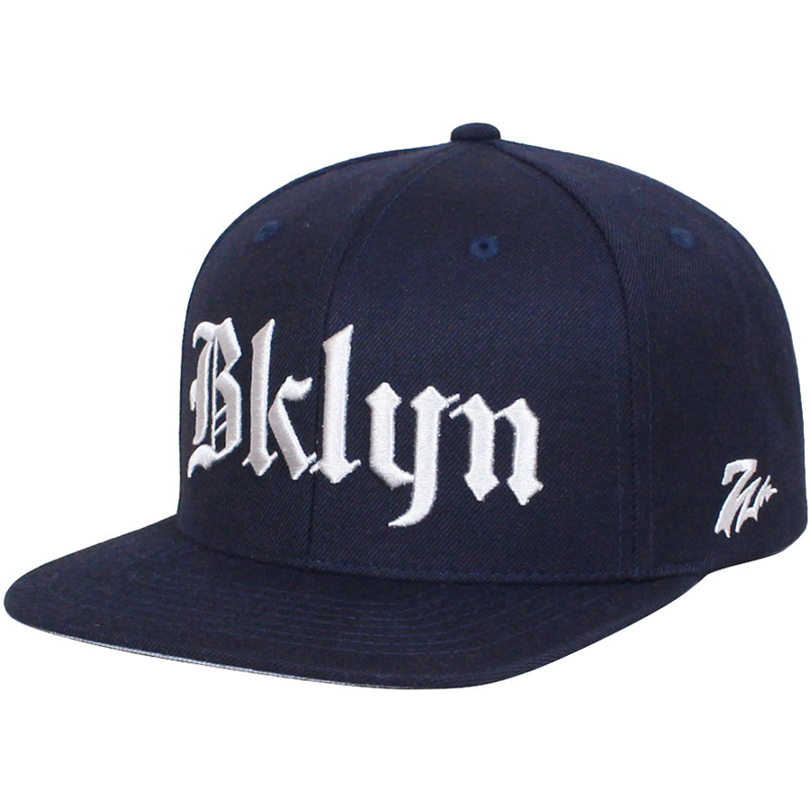 7UNION BKLYN ネイビー 左斜めデザイン