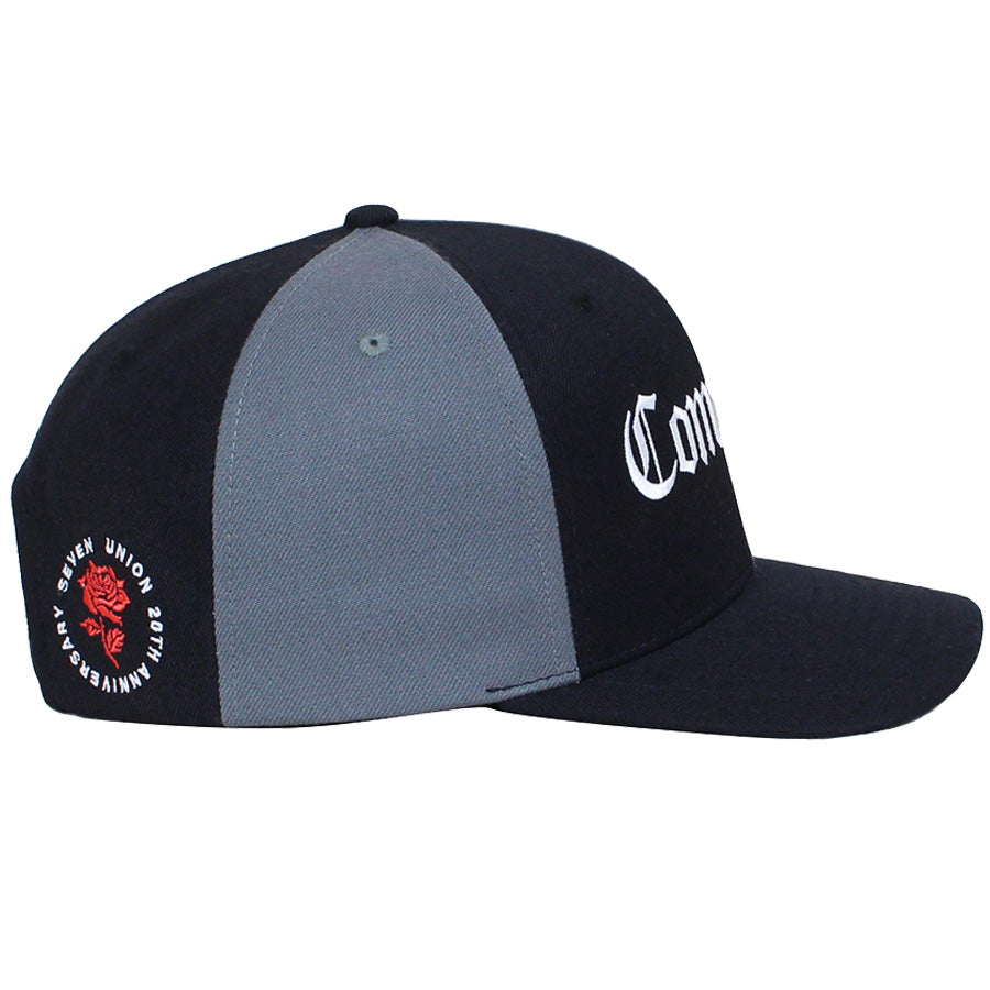 7UNION COMPTON ブラックグレー 右側面