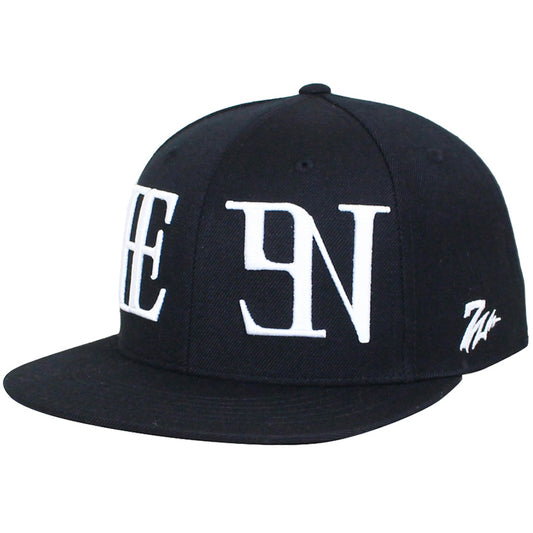 7UNION FESN キャップ ブラック 左斜め