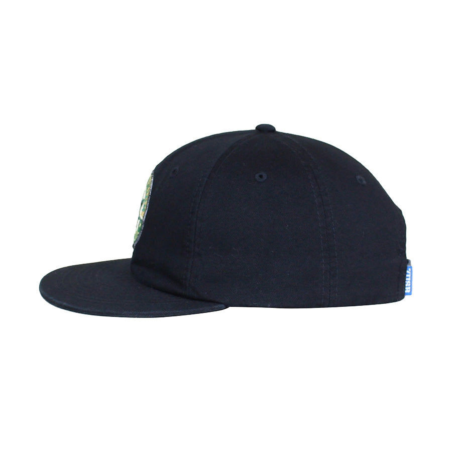 7UNION MR GREEN SNAPBACK CAP ブラック 側面