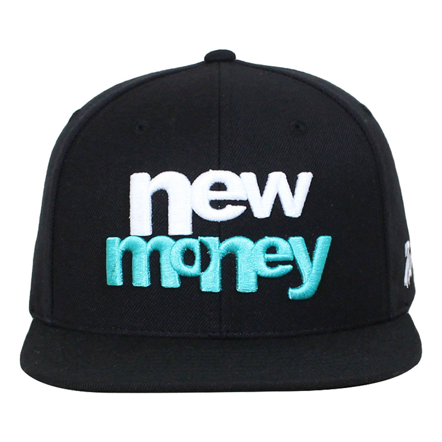 7UNION NEW MONEY キャップ ブラック 正面