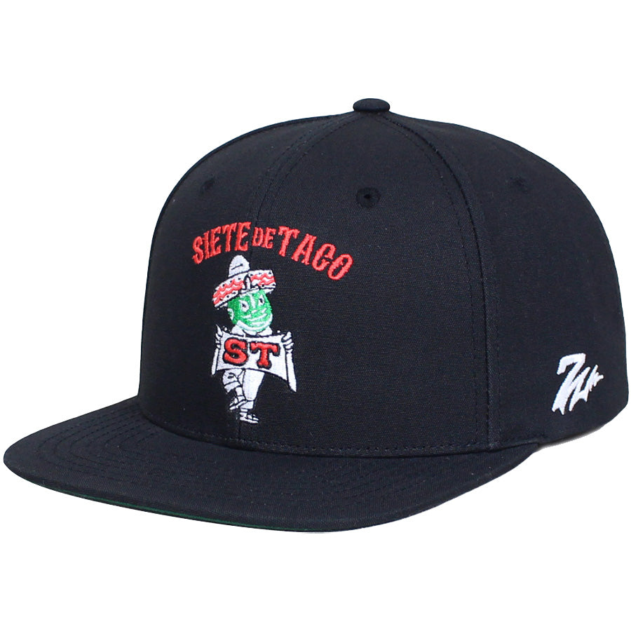 7UNION SIETE DE TACO キャップ 左斜め