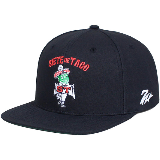 7UNION SIETE DE TACO キャップ 左斜め