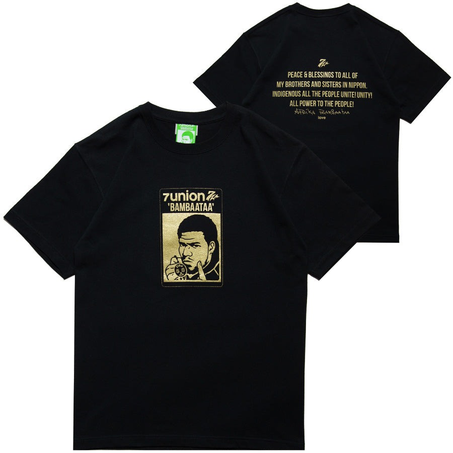 7UNION（セブンユニオン）アフリカ・バンバータ Tシャツ NOVW-901C