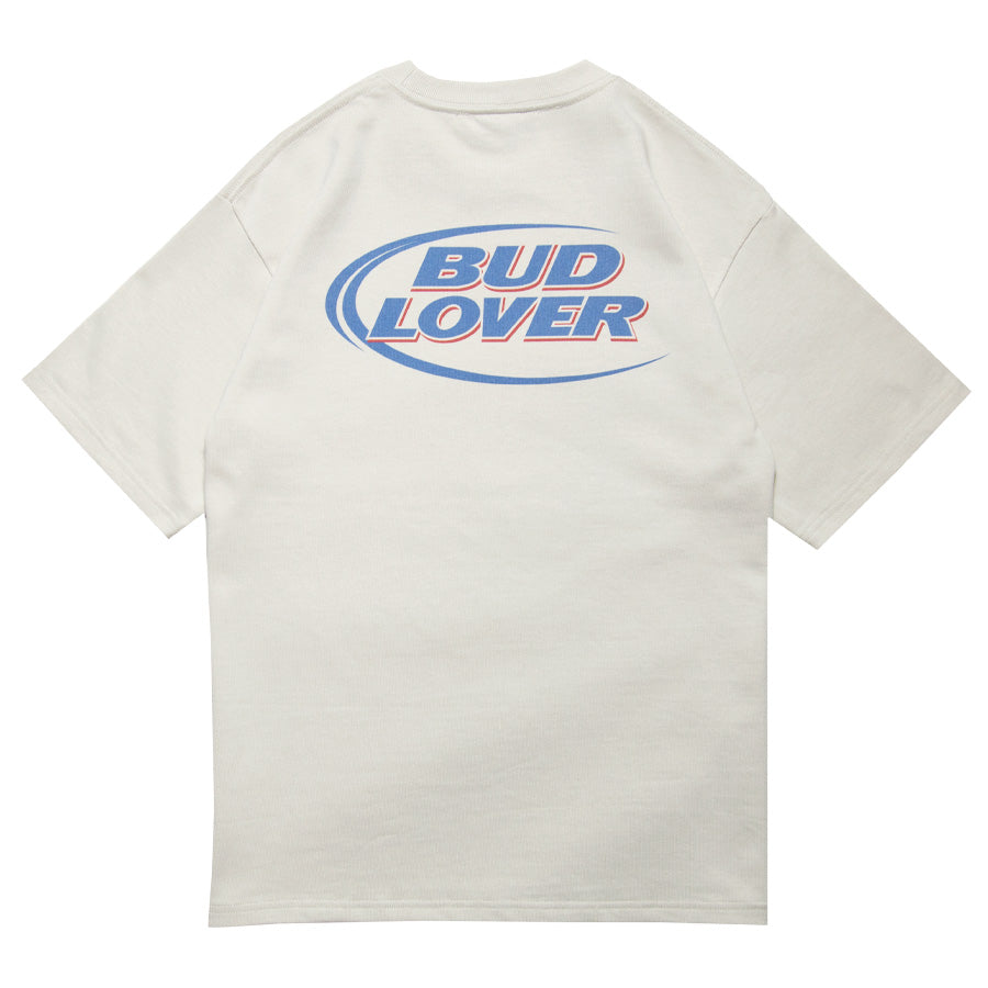 7UNION Tシャツ ベージュ 背面デザイン