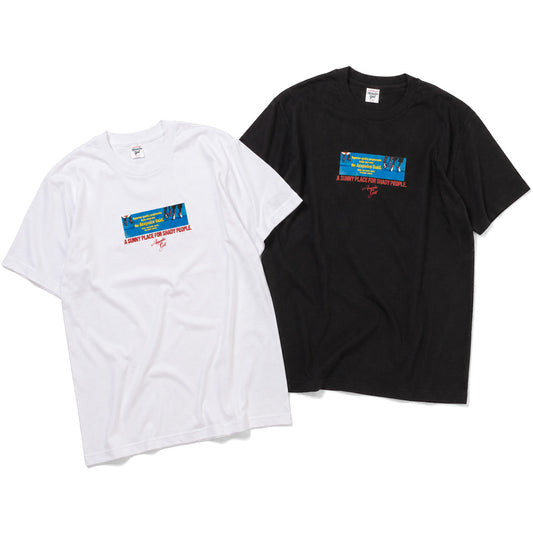 ACAPULCO GOLD（アカプルコゴールド）SUMMER OF '89 TEE ホワイト ブラック 2カラー比較
