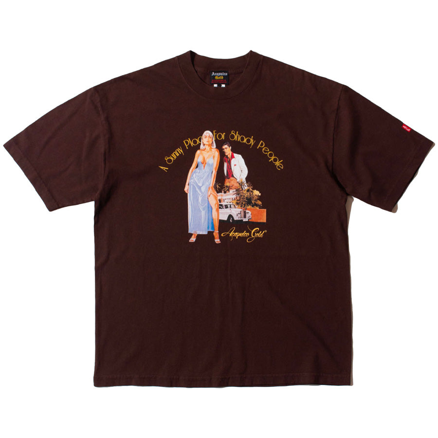 ACAPULCO GOLD ( アカプルコゴールド ) ELVIRA Tee 半袖 グラフィック