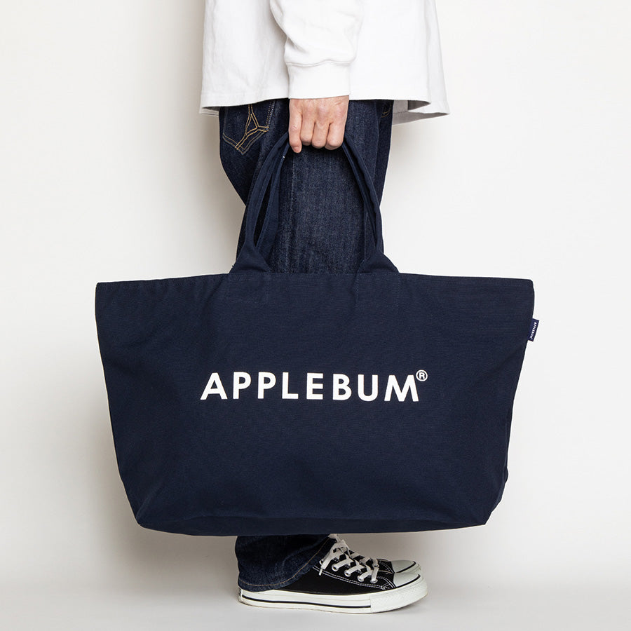 APPLEBUM ( アップルバム ) LOGO ZIP TOTEBAG トートバッグ 0001001