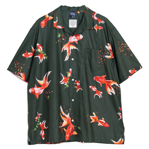 Tadaomi Shibuya Gold Fish S/S Aloha Shirt