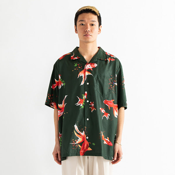 Tadaomi Shibuya Gold Fish S/S Aloha Shirt