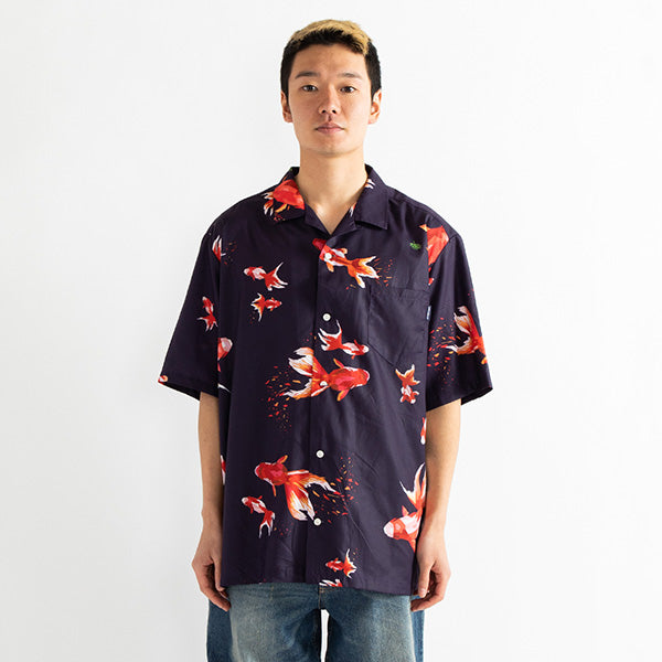 Tadaomi Shibuya Gold Fish S/S Aloha Shirt