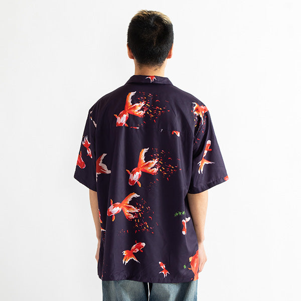 Tadaomi Shibuya Gold Fish S/S Aloha Shirt