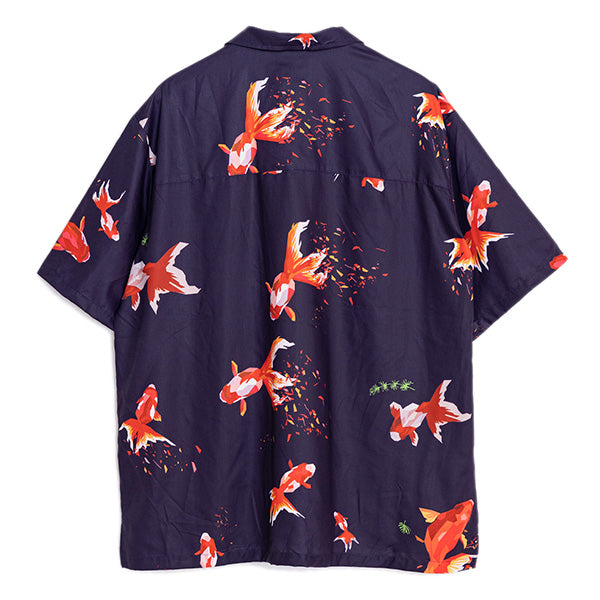 Tadaomi Shibuya Gold Fish S/S Aloha Shirt