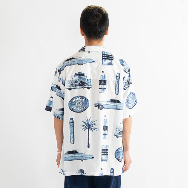 アップルバム APPLEBUM Back To Cali S/S Aloha Shirt 半袖 シャツ