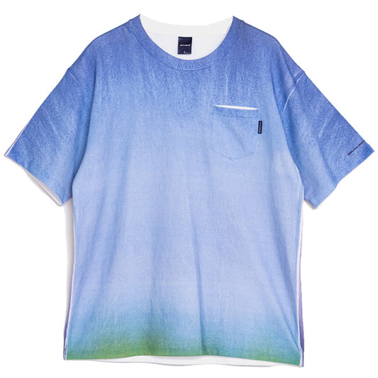 Tropical Gradation Pocket T-Shirt