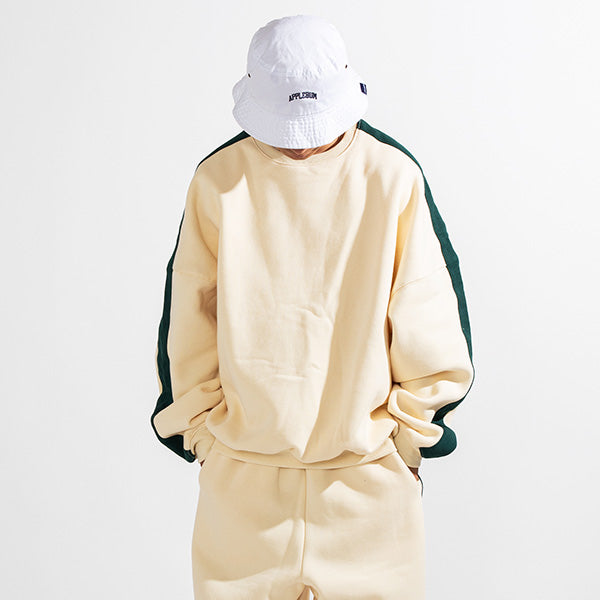 アップルバム APPLEBUM Rib Line Crew Sweat スウェット トレーナー
