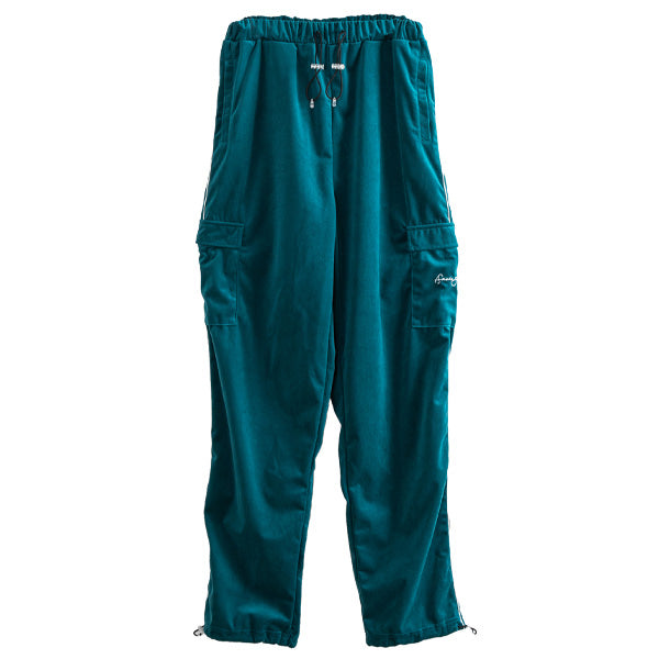 Velour Cargo Pants