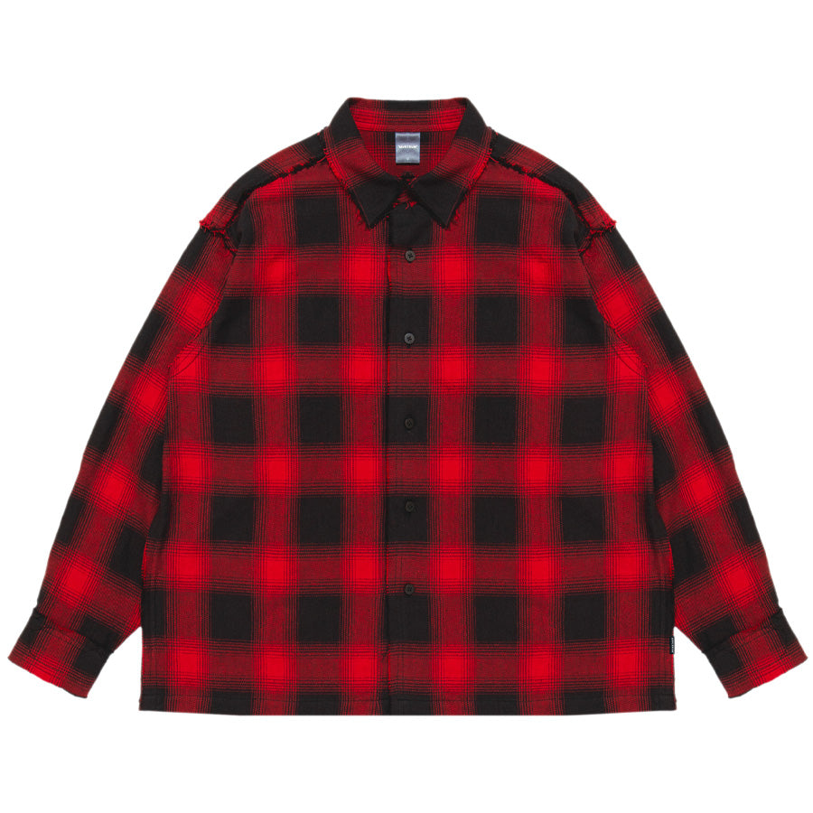 アップルバム シャツ APPLEBUM CUT OFF NEL SHIRT メンズ
