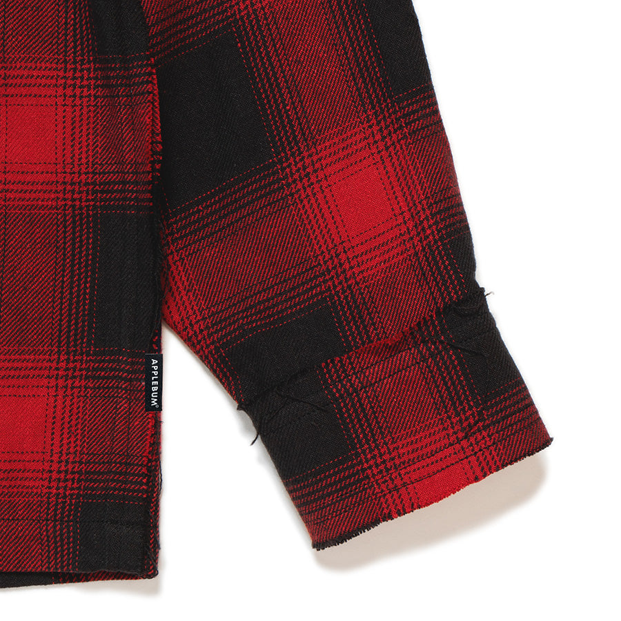 【APPLEBUM】別注 有田焼 RED CUP レッドカップ 【新品】 アップルバム シャツ APPLEBUM CUT OFF NEL SHIRT メンズ