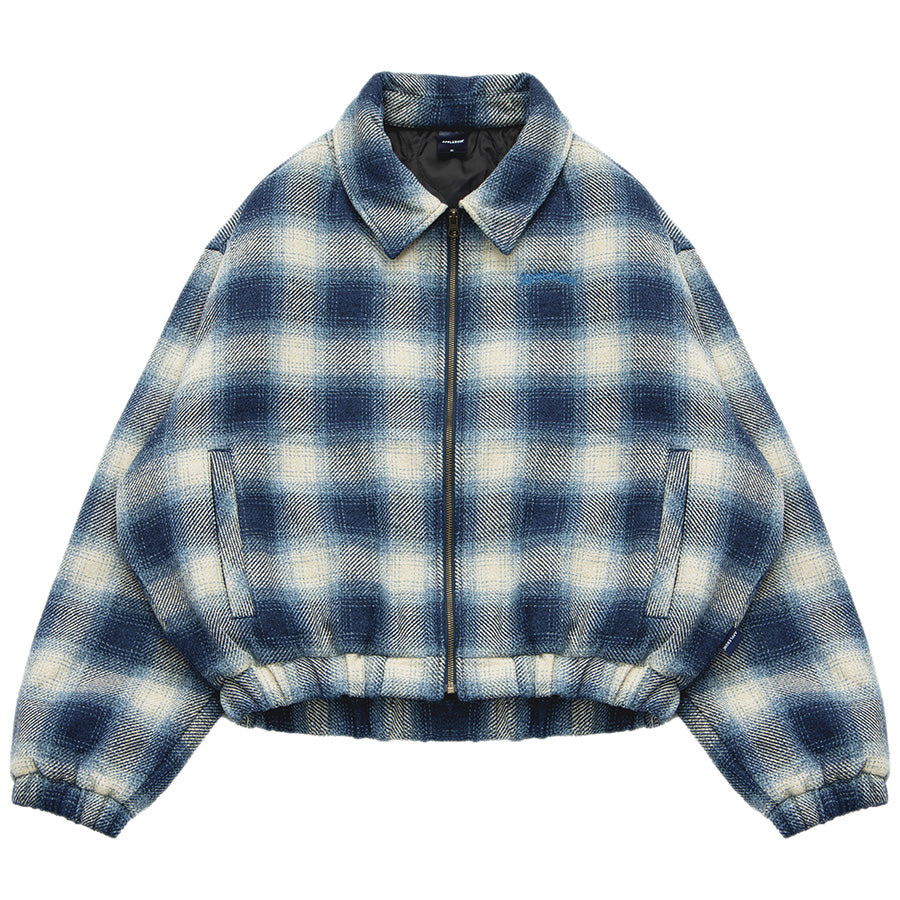 APPLEBUM ( アップルバム ) OMBRE CHECK JACKET スウィングトップ ジャケット