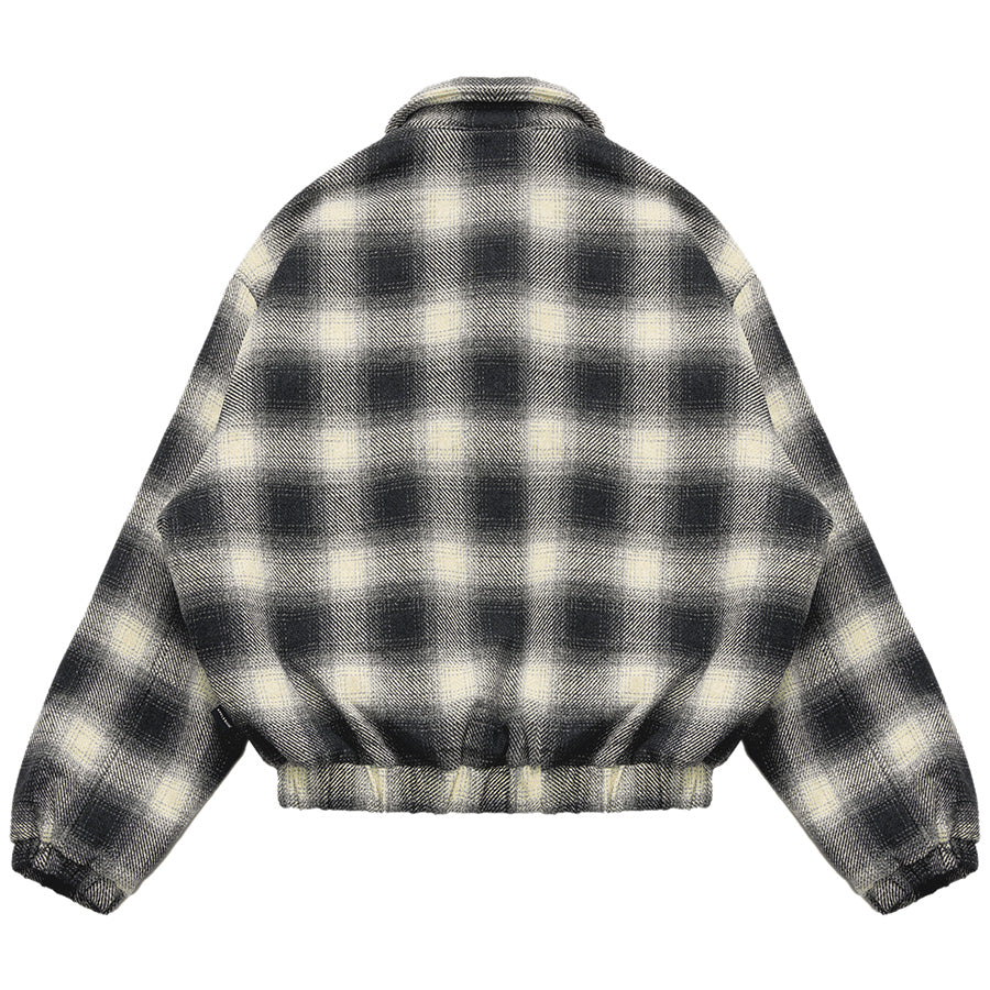 APPLEBUM ( アップルバム ) OMBRE CHECK JACKET スウィングトップ ジャケット