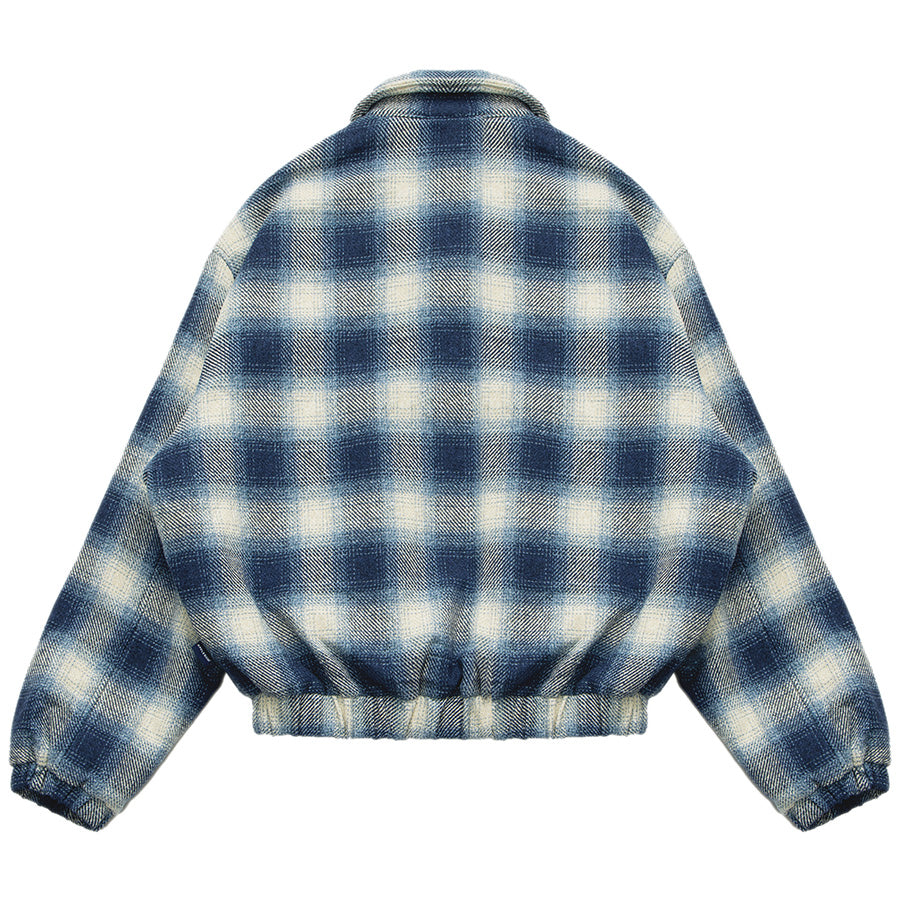 アップルバム ジャケット APPLEBUM OMBRE CHECK JACKET メンズ