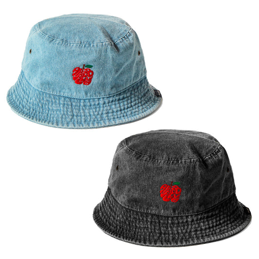 APPLEBUM ( アップルバム ) APPLE LOGO DENIM BUCKET HAT バケットハット