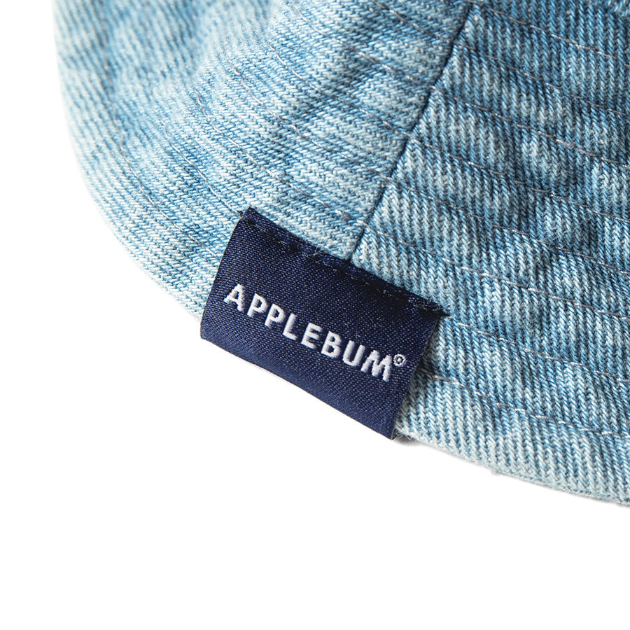 APPLEBUM ( アップルバム ) APPLE LOGO DENIM BUCKET HAT バケットハット