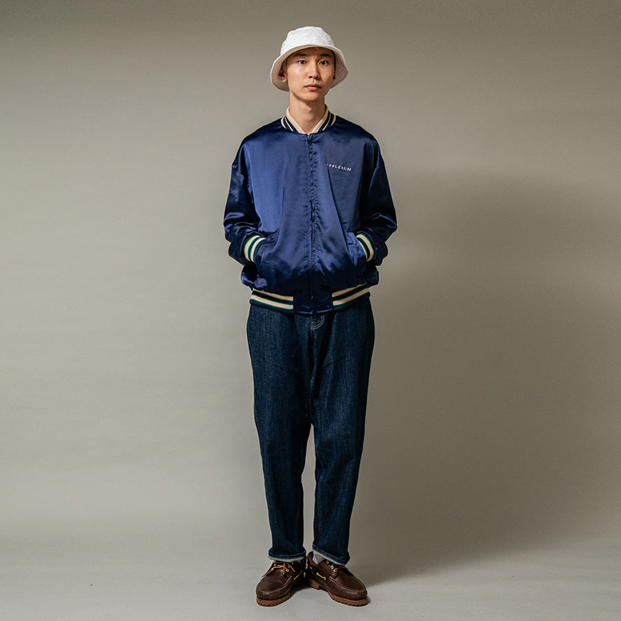 APPLEBUM ( アップルバム ) SPRING STADIUM JACKET サテン スタジアム